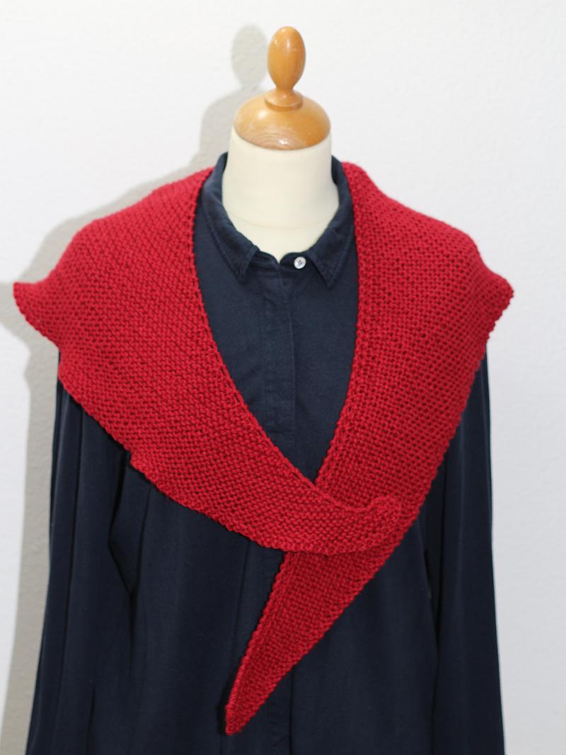 Strickpaket Tuch Tulpe