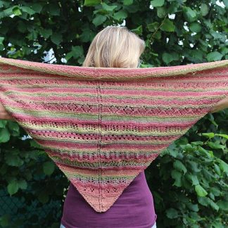 Tuch in Herbstfarben